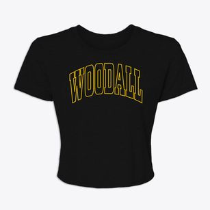 Woodall Oklahoma Trendy Block Women's Crop Top