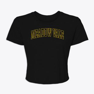 Meadow Vale Kentucky Trendy Block Women's Crop Top