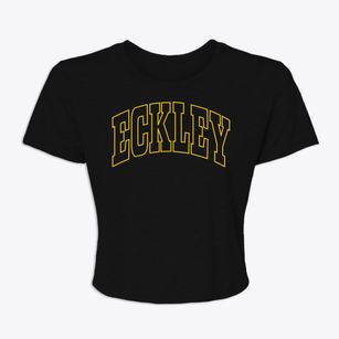 Eckley Colorado Trendy Block Women's Crop Top