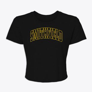 Smithfield Illinois Trendy Block Women's Crop Top