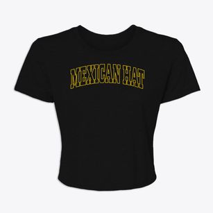 Mexican Hat Utah Trendy Block Women's Crop Top