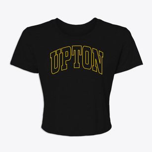 Upton Massachusetts Trendy Block Women's Crop Top