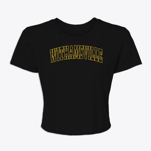 Withamsville Ohio Trendy Block Women's Crop Top
