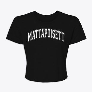 Mattapoisett Massachusetts Varsity Women's Crop Top