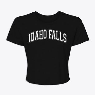 Idaho Falls Idaho Varsity Women's Crop Top