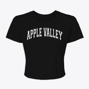Apple Valley Ohio Varsity Women's Crop Top