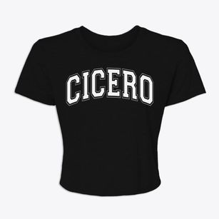 Cicero Indiana Varsity Women's Crop Top