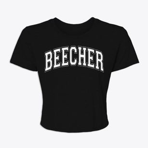 Beecher Illinois Varsity Women's Crop Top