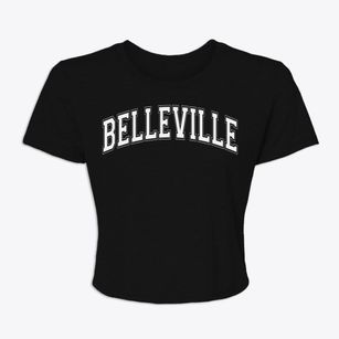 Belleville Michigan Varsity Women's Crop Top