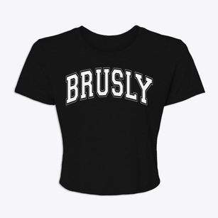 Brusly Louisiana Varsity Women's Crop Top
