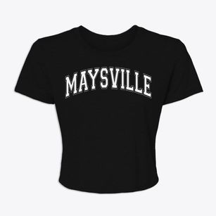 Maysville Georgia Varsity Women's Crop Top