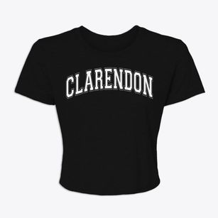 Clarendon Texas Varsity Women's Crop Top