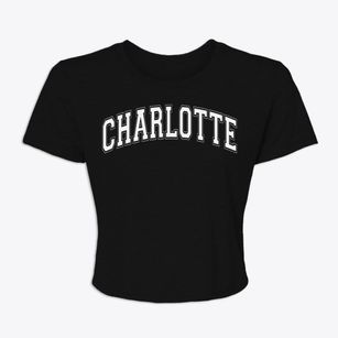 Charlotte Texas Varsity Women's Crop Top