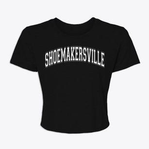 Shoemakersville Pennsylvania Varsity Women's Crop Top