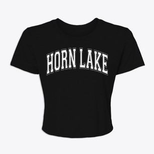 Horn Lake Mississippi Varsity Women's Crop Top