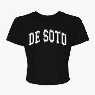 De Soto Iowa Varsity Women's Crop Top