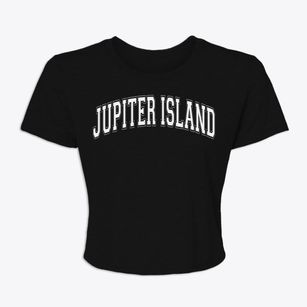 Jupiter Island Florida Varsity Women's Crop Top