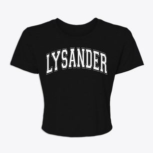Lysander New York Varsity Women's Crop Top