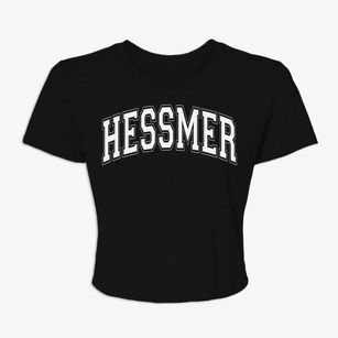Hessmer Louisiana Varsity Women's Crop Top