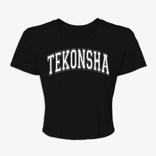 Tekonsha Michigan Varsity Women's Crop Top