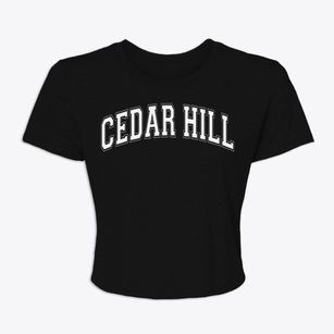 Cedar Hill New Mexico Varsity Women's Crop Top
