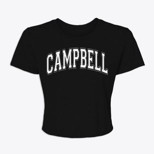 Campbell Texas Varsity Women's Crop Top