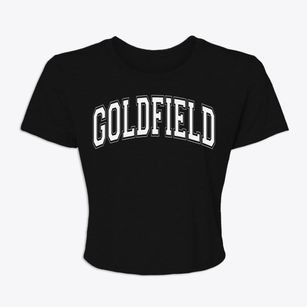 Goldfield Iowa Varsity Women's Crop Top