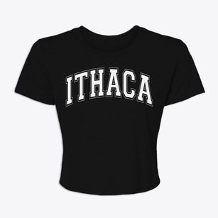 Ithaca Wisconsin Varsity Women's Crop Top