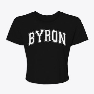 Byron Michigan Varsity Women's Crop Top
