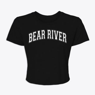 Bear River Wyoming Varsity Women's Crop Top