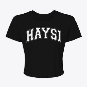 Haysi Virginia Varsity Women's Crop Top