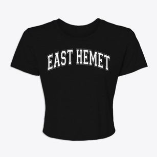 East Hemet California Varsity Women's Crop Top