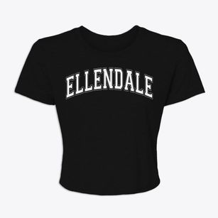 Ellendale Delaware Varsity Women's Crop Top