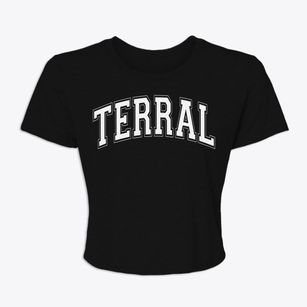 Terral Oklahoma Varsity Women's Crop Top