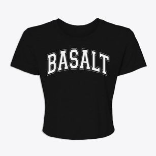 Basalt Idaho Varsity Women's Crop Top