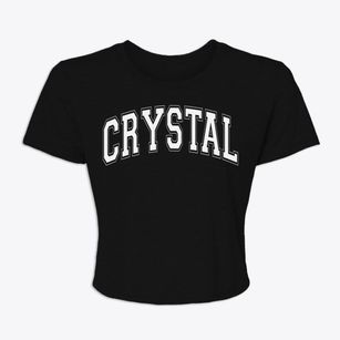 Crystal New Mexico Varsity Women's Crop Top
