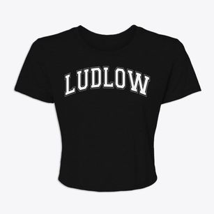 Ludlow Maine Varsity Women's Crop Top
