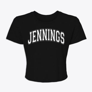 Jennings Oklahoma Varsity Women's Crop Top