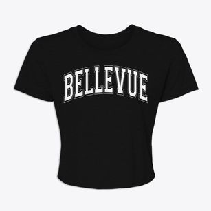 Bellevue Texas Varsity Women's Crop Top