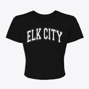 Elk City Idaho Varsity Women's Crop Top