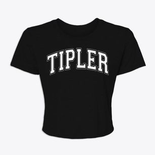 Tipler Wisconsin Varsity Women's Crop Top