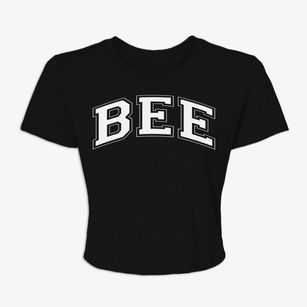 Bee Oklahoma Varsity Women's Crop Top