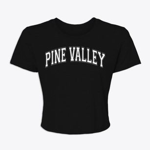 Pine Valley Utah Varsity Women's Crop Top