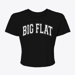 Big Flat Arkansas Varsity Women's Crop Top
