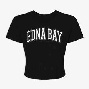 Edna Bay Alaska Varsity Women's Crop Top