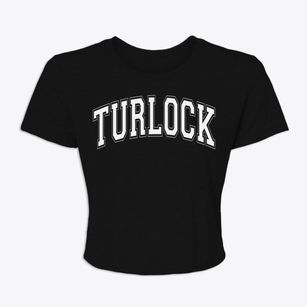 Turlock California Varsity Women's Crop Top