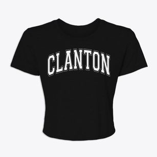 Clanton Alabama Varsity Women's Crop Top