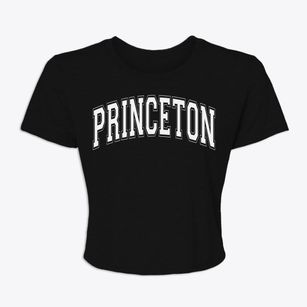 Princeton Indiana Varsity Women's Crop Top