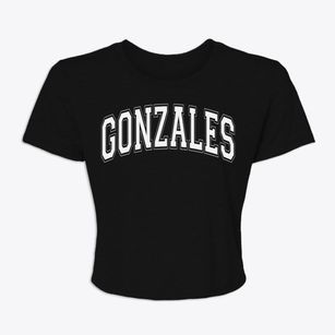 Gonzales California Varsity Women's Crop Top