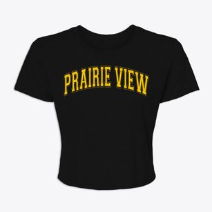 Prairie View Texas Varsity Women's Crop Top